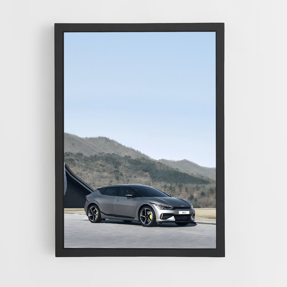 Poster Élégance puissance montagneux – affiche Kia (vue 2)